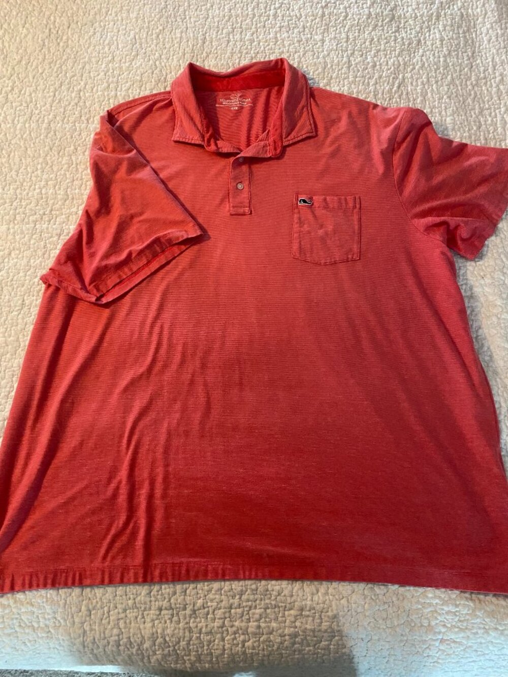 Vineyard Vines - Edgartown Polo - Dark Pink - Gently worn - Size 4XL